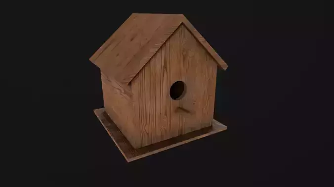 Wooden Birdhouse