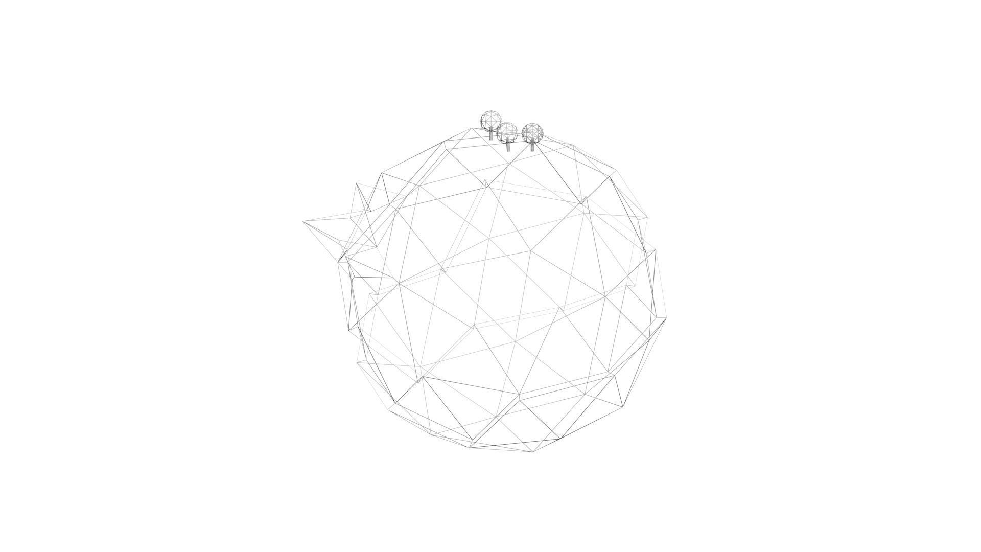 Low Poly Game Ready World Low-poly 3D model_23