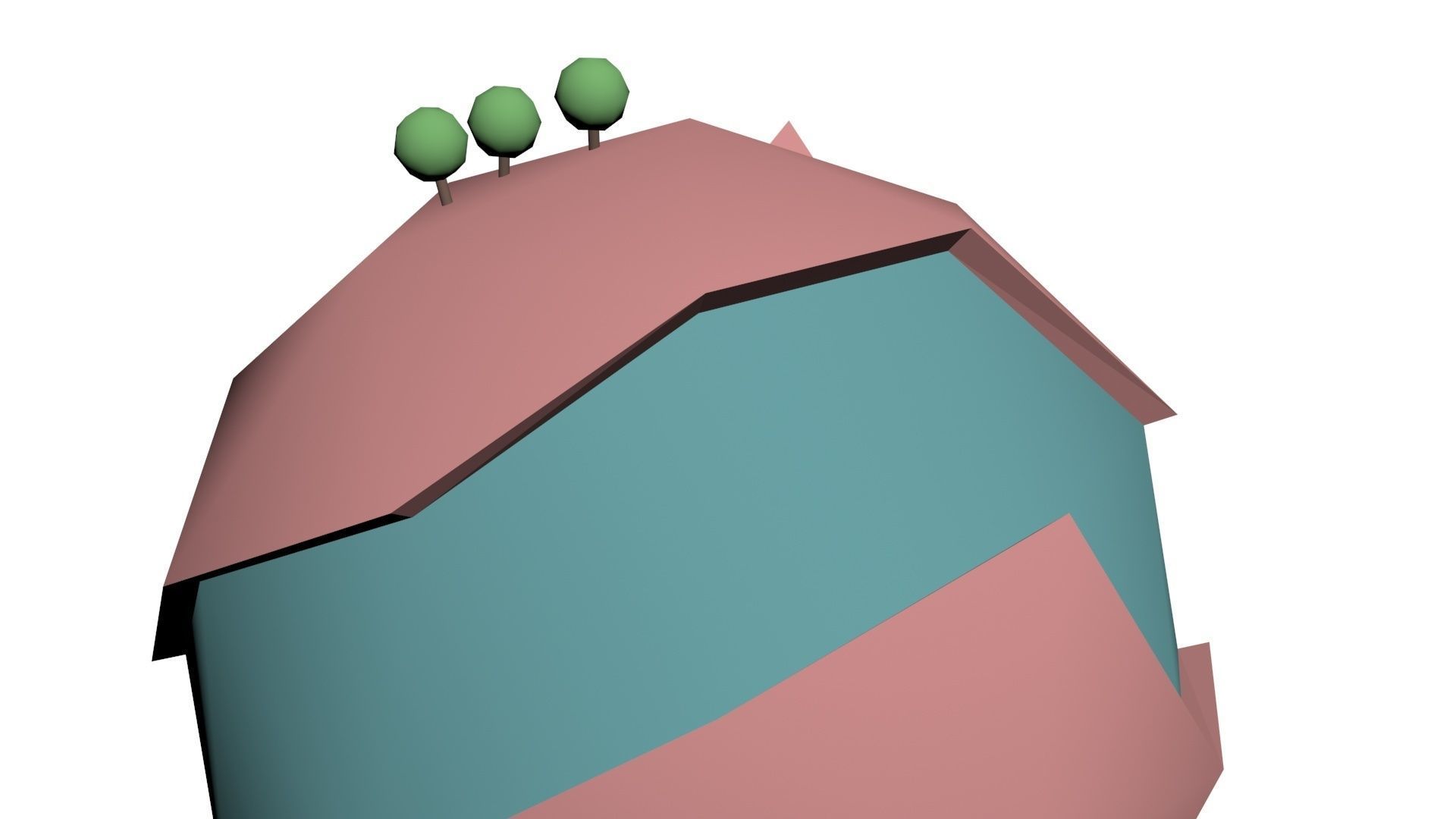 Low Poly Game Ready World Low-poly 3D model_8