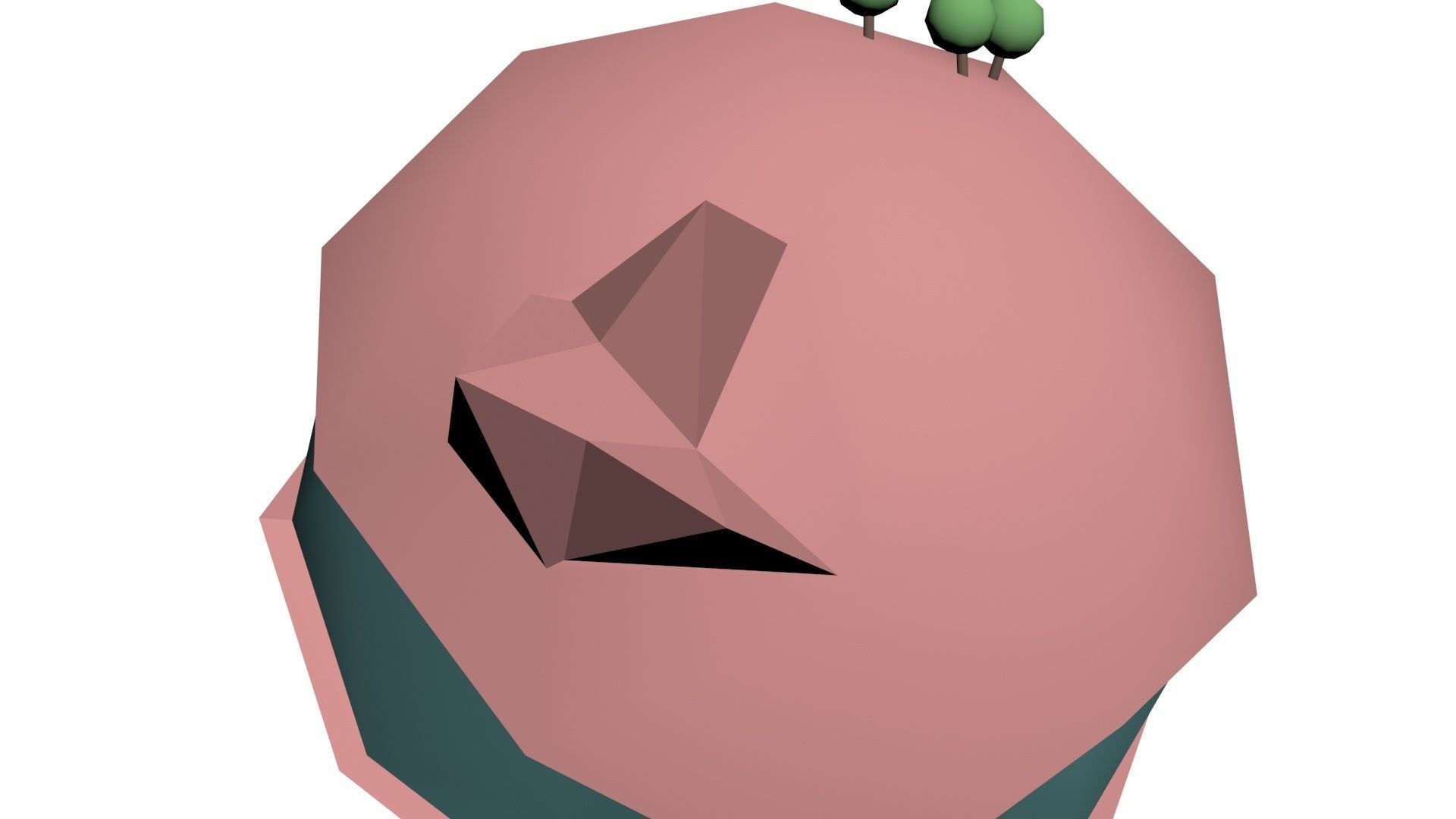 Low Poly Game Ready World Low-poly 3D model_6