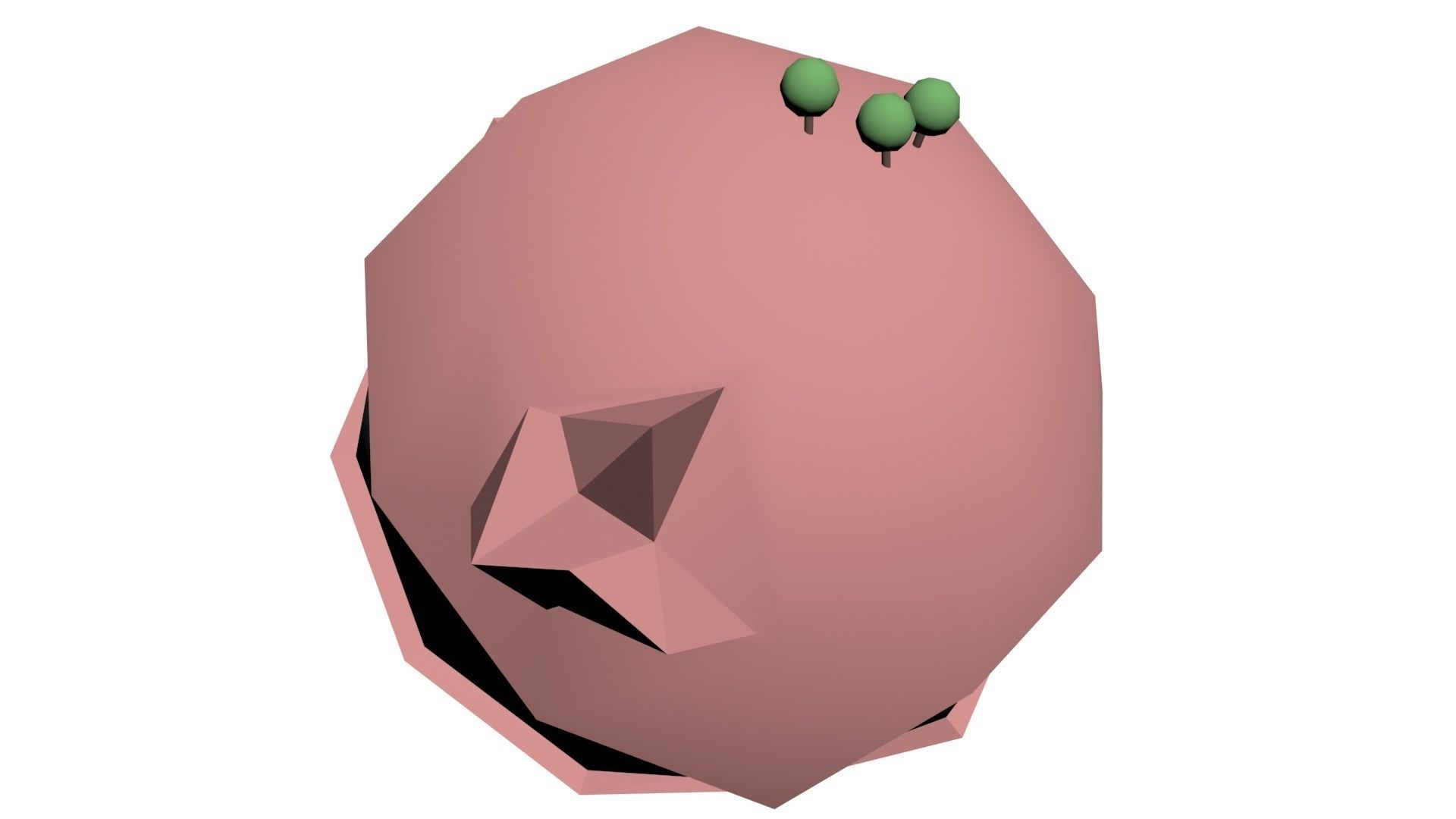 Low Poly Game Ready World Low-poly 3D model_1