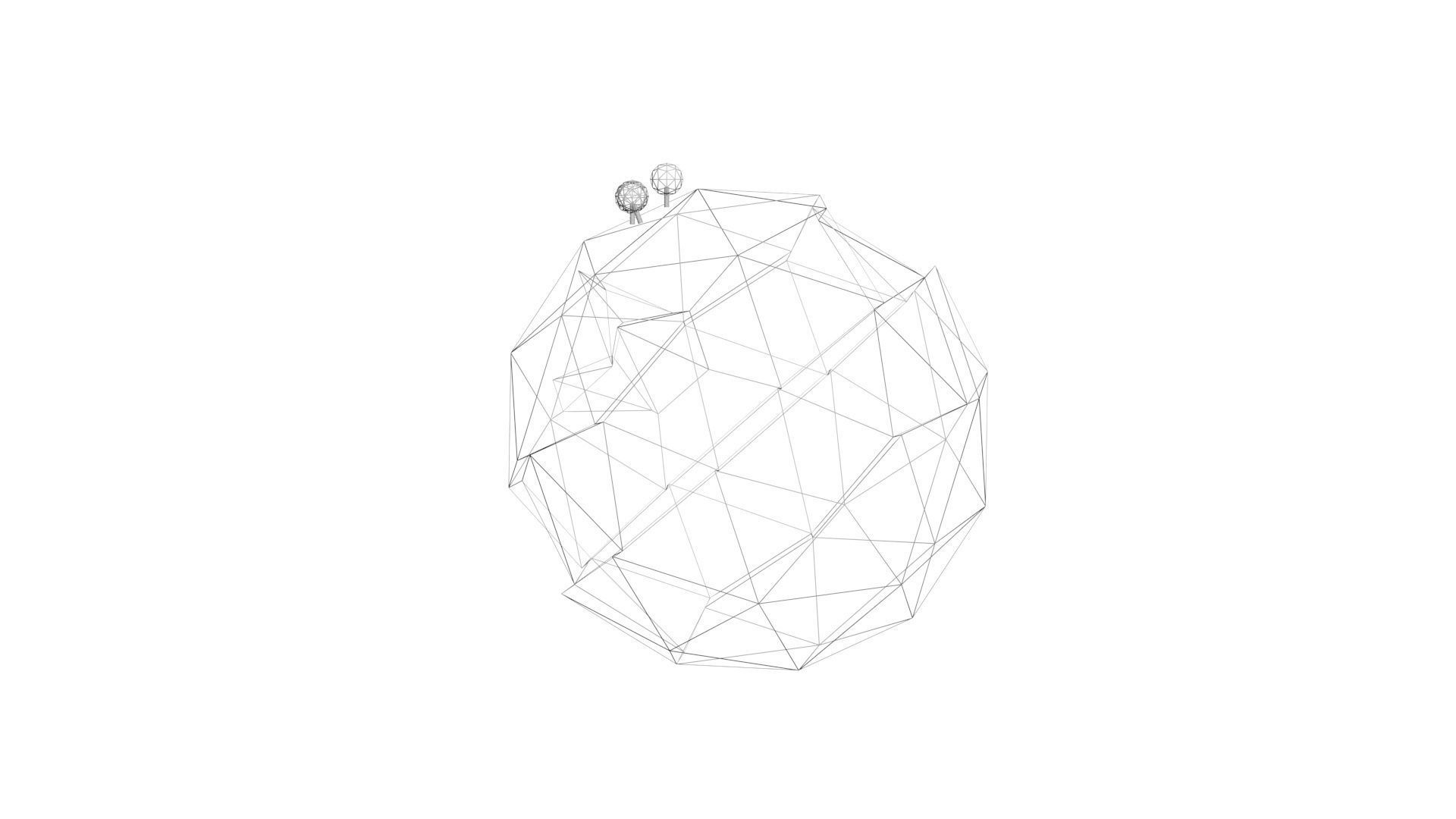 Low Poly Game Ready World Low-poly 3D model_29