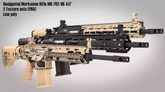 MR 762 Designated Marksman Rifle