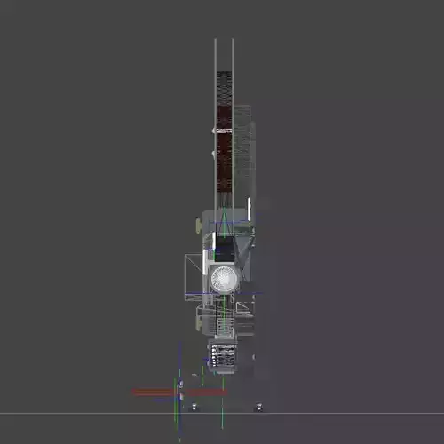 Vintage Bell-Howell Super Eight 8mm Projector 3D model