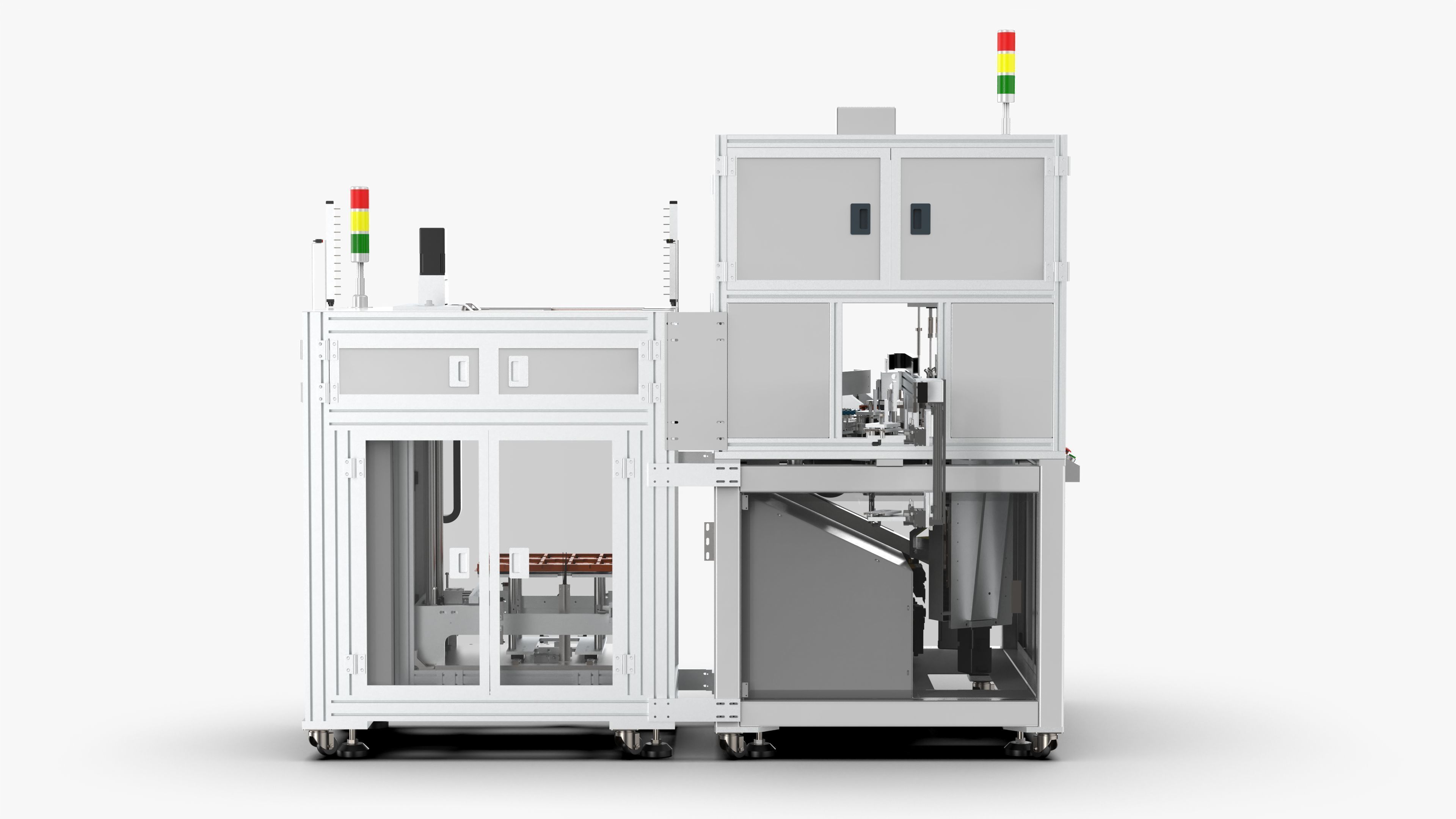 Automatic Double Side Screw Locking Machine 3D model_6