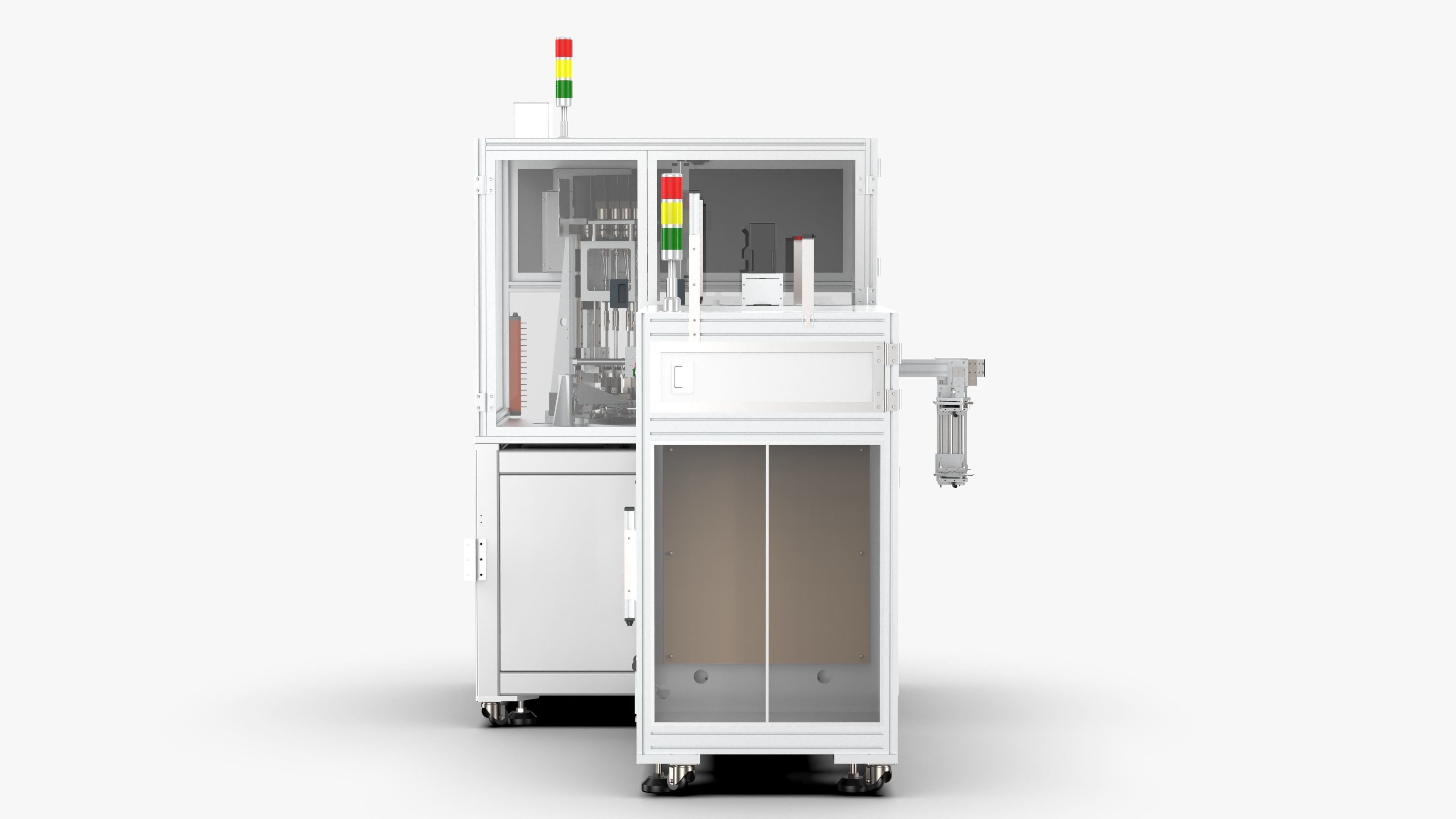 Automatic Double Side Screw Locking Machine 3D model_7