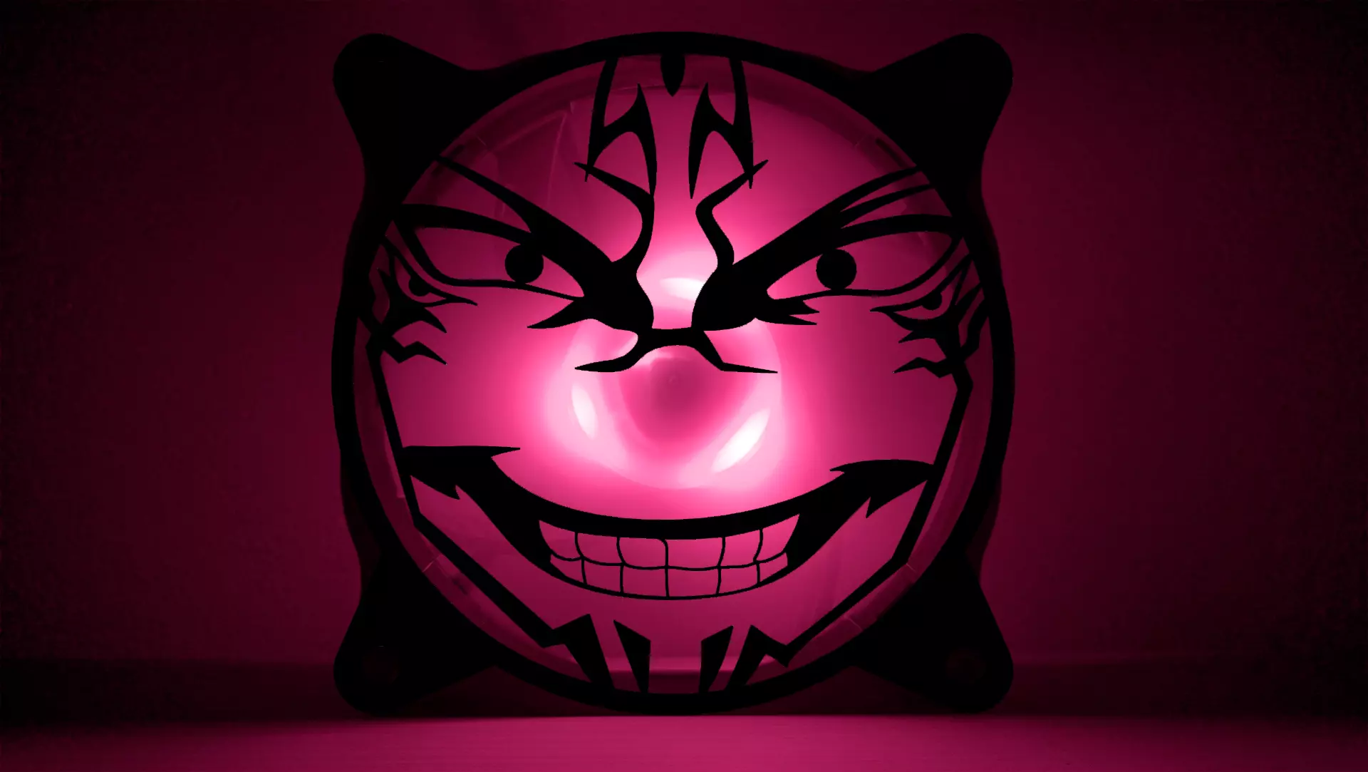 Jujutsu Kaisen Sukuna Face PC fan cover 3D print model