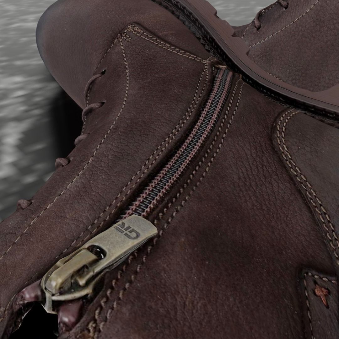 GREYDER - 3D BOOTS Low-poly 3D model_8