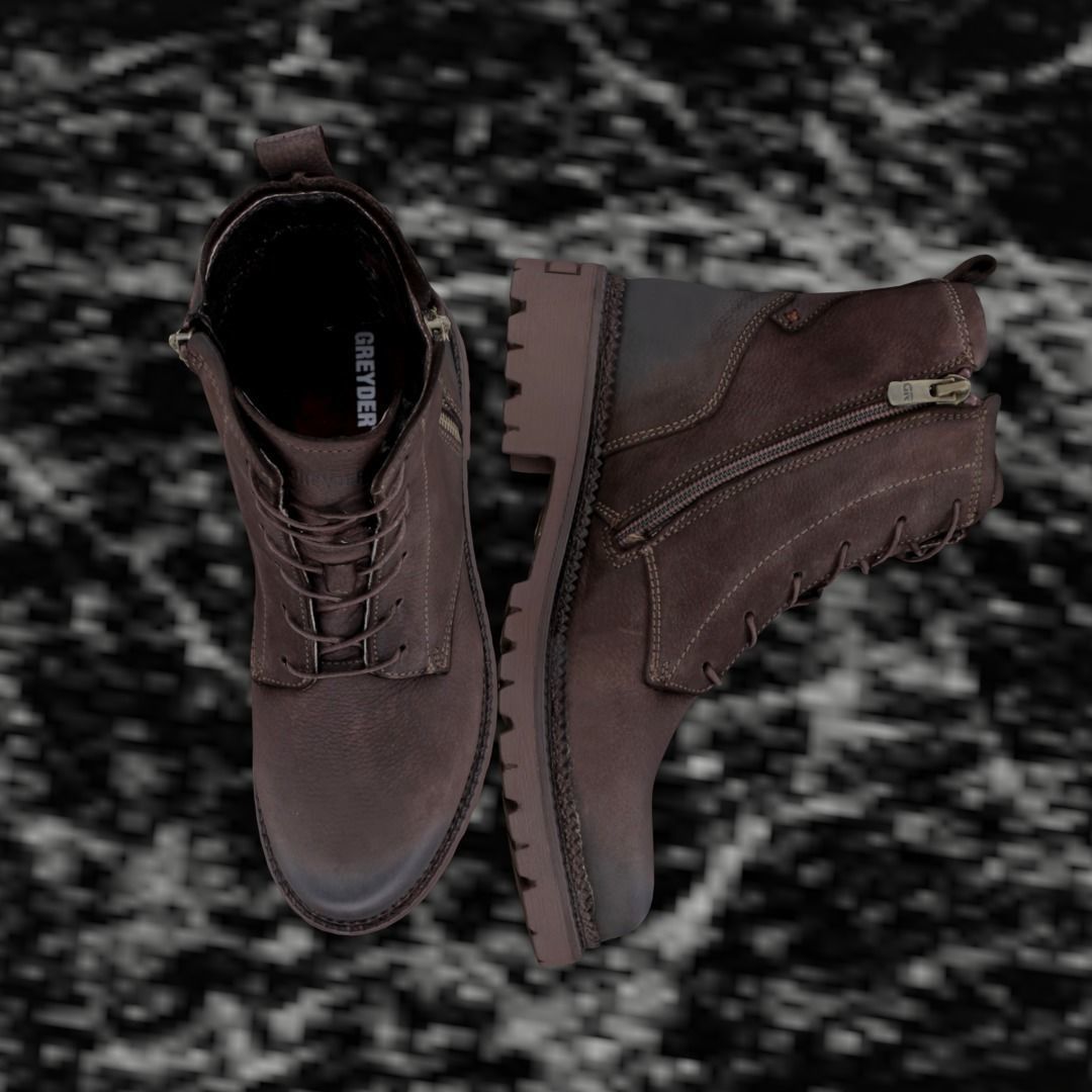 GREYDER - 3D BOOTS Low-poly 3D model_5