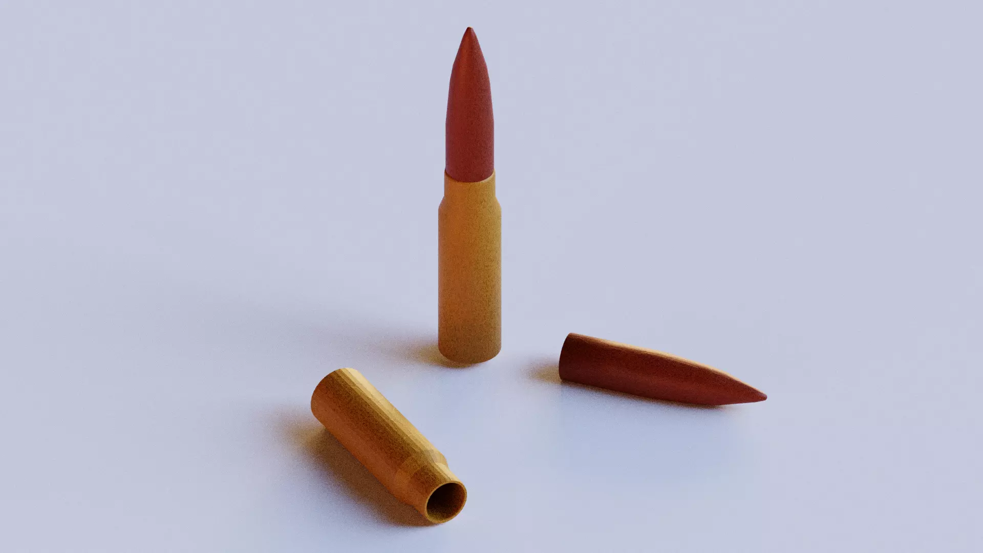 3-D Bullet Model 3D model_0