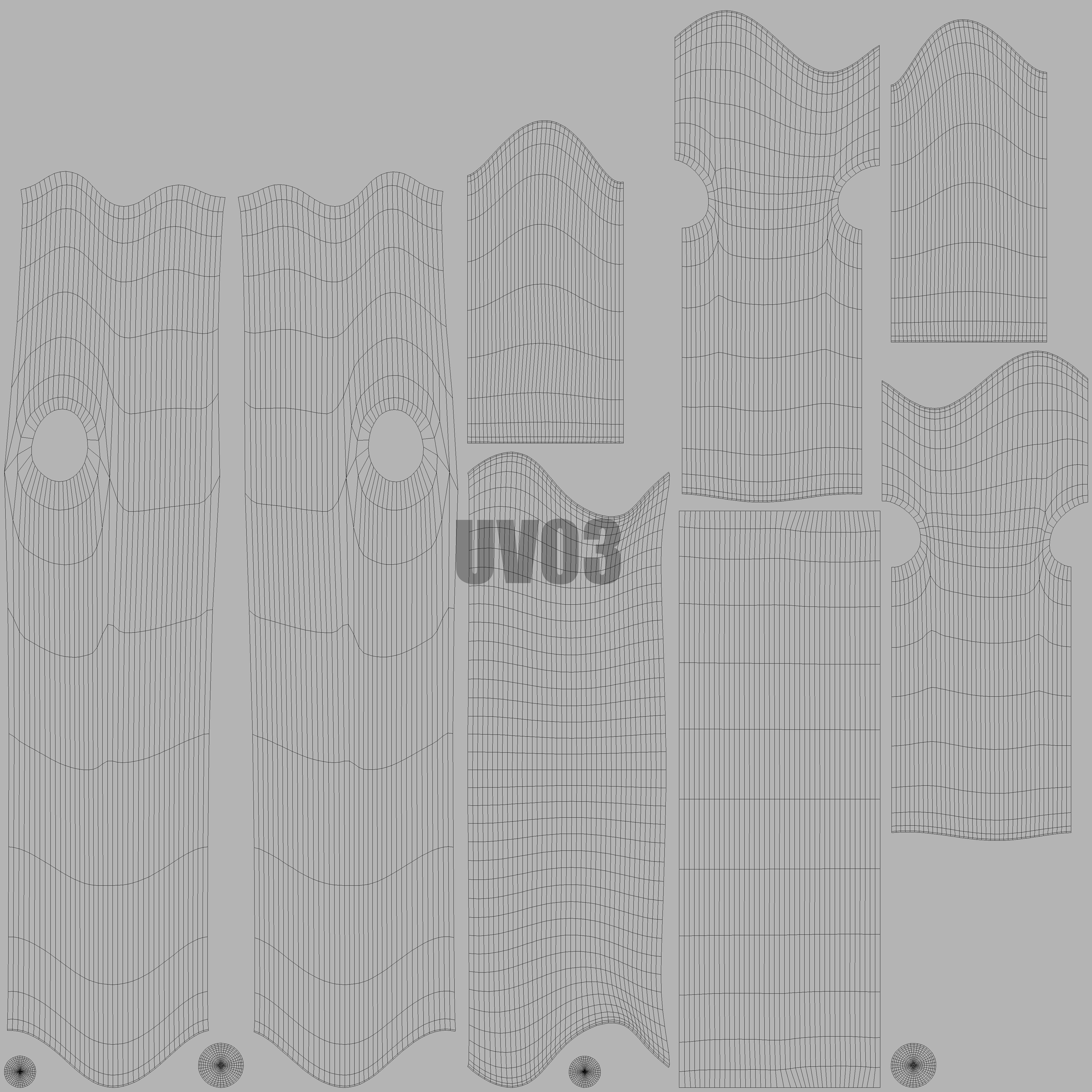 Leda Armchair 3D model_12