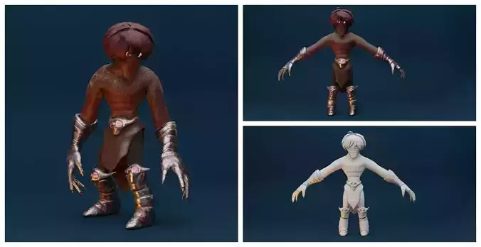 Fire Demon Character