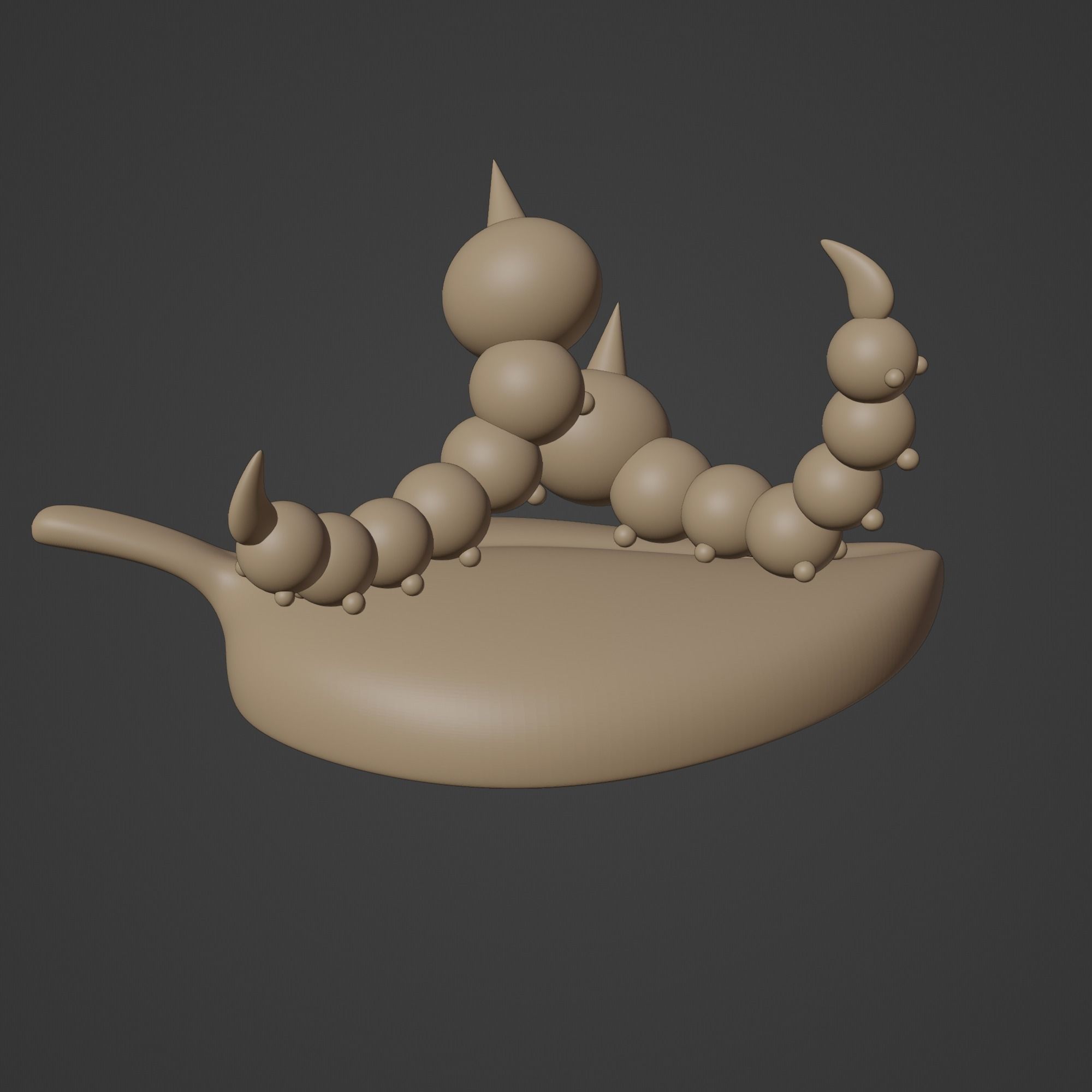 Pokemon - Weedle 3D print model_3