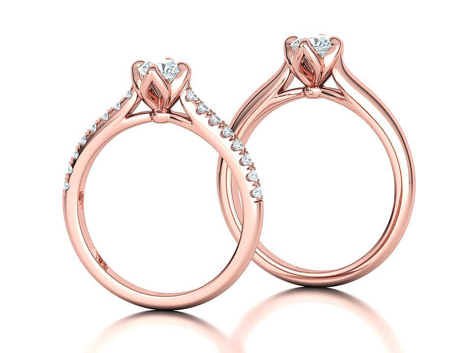 Bespoke Solitaire Rings Collection 2 RINGS _1