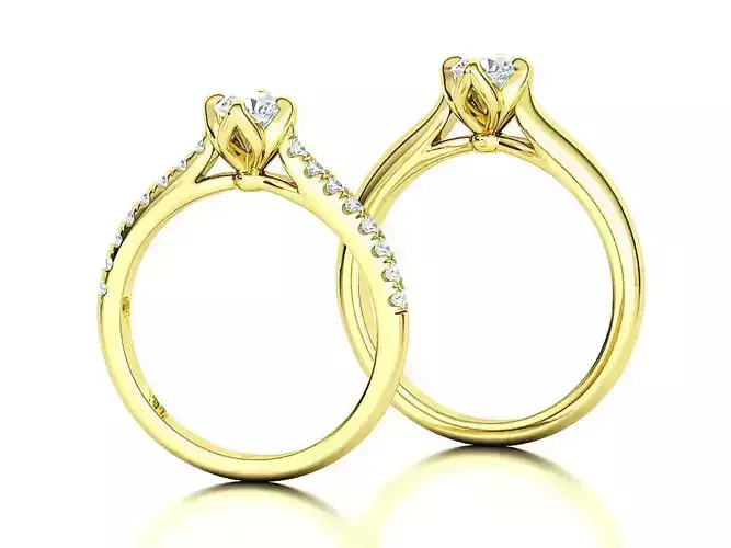 Bespoke Solitaire Rings Collection 2 RINGS 