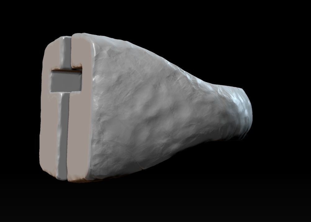 Cross Ring 3D print model_7