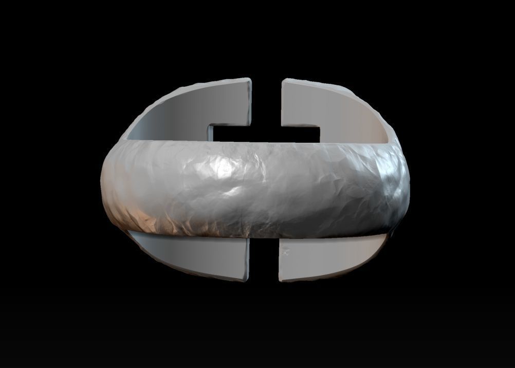 Cross Ring 3D print model_16