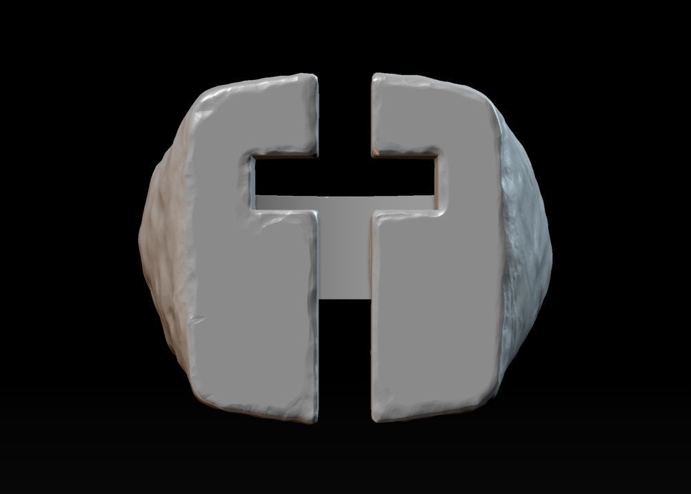 Cross Ring 3D print model_5