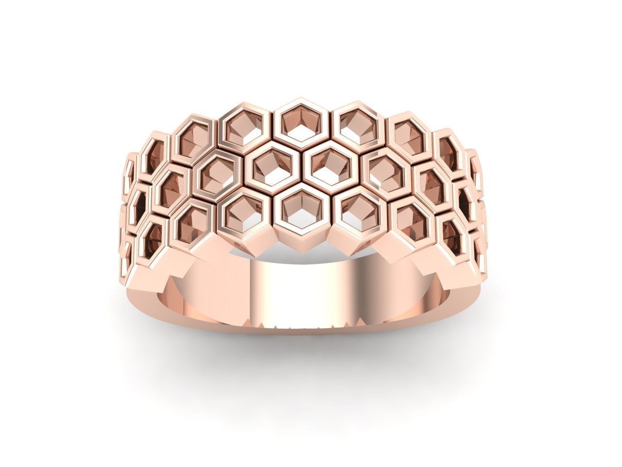 Fashion ring 3D print model_6