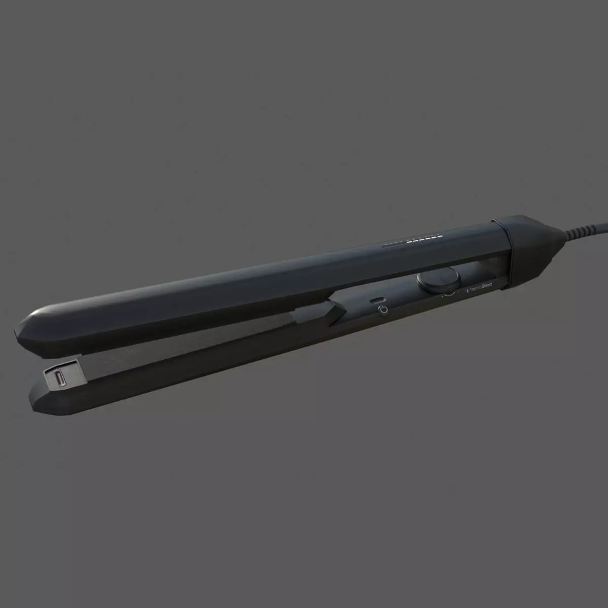 HAIR IRON Low-poly 3D model_0