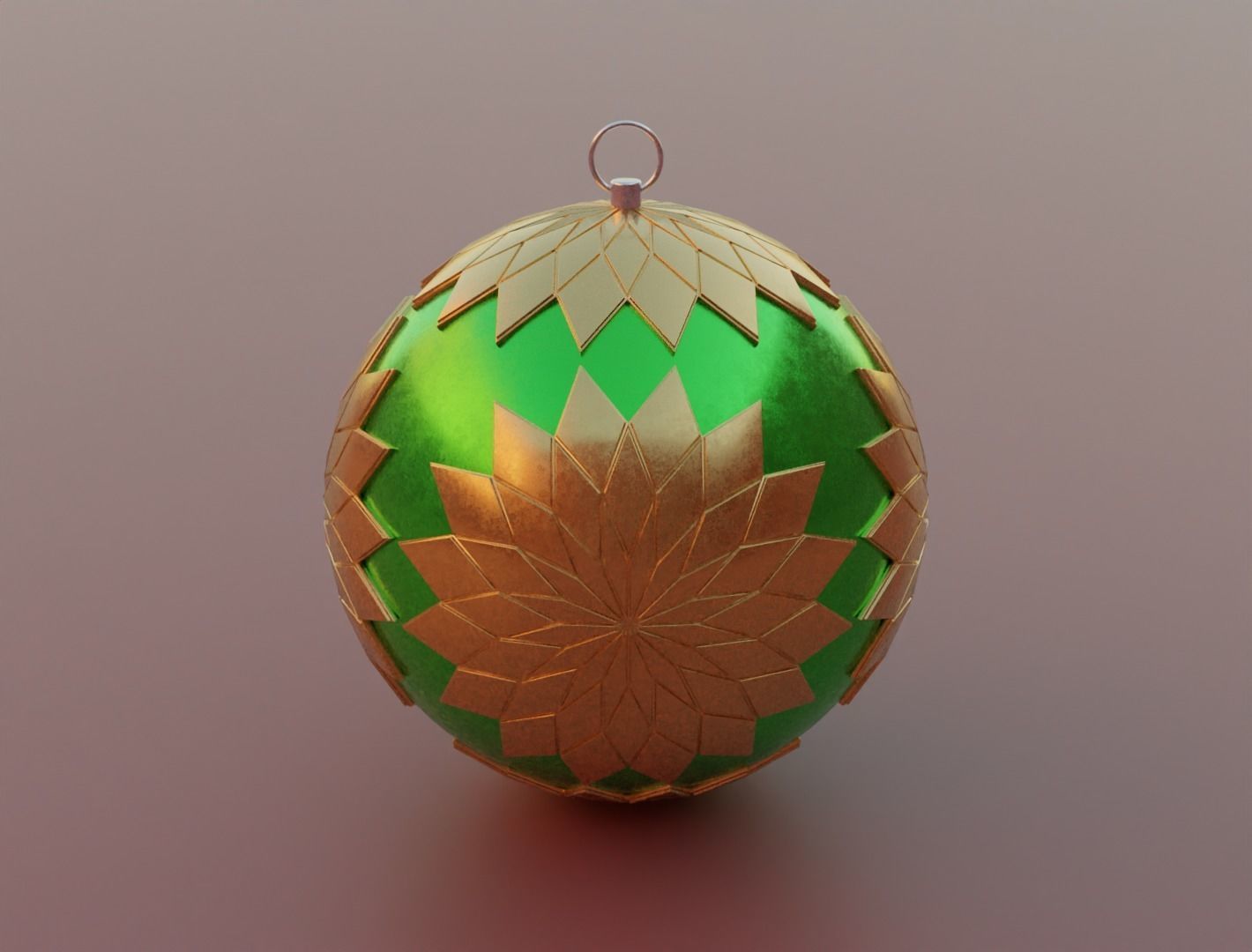 Christmas ornament 3D model for 3D print set 3D print model_26