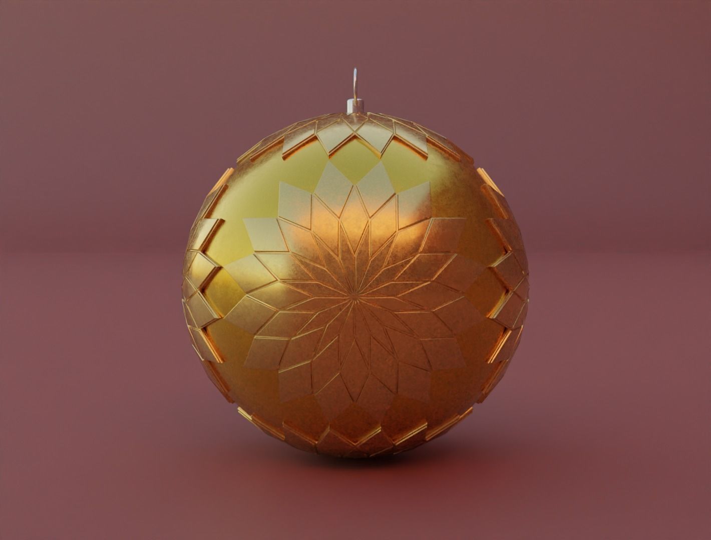 Christmas ornament 3D model for 3D print set 3D print model_35