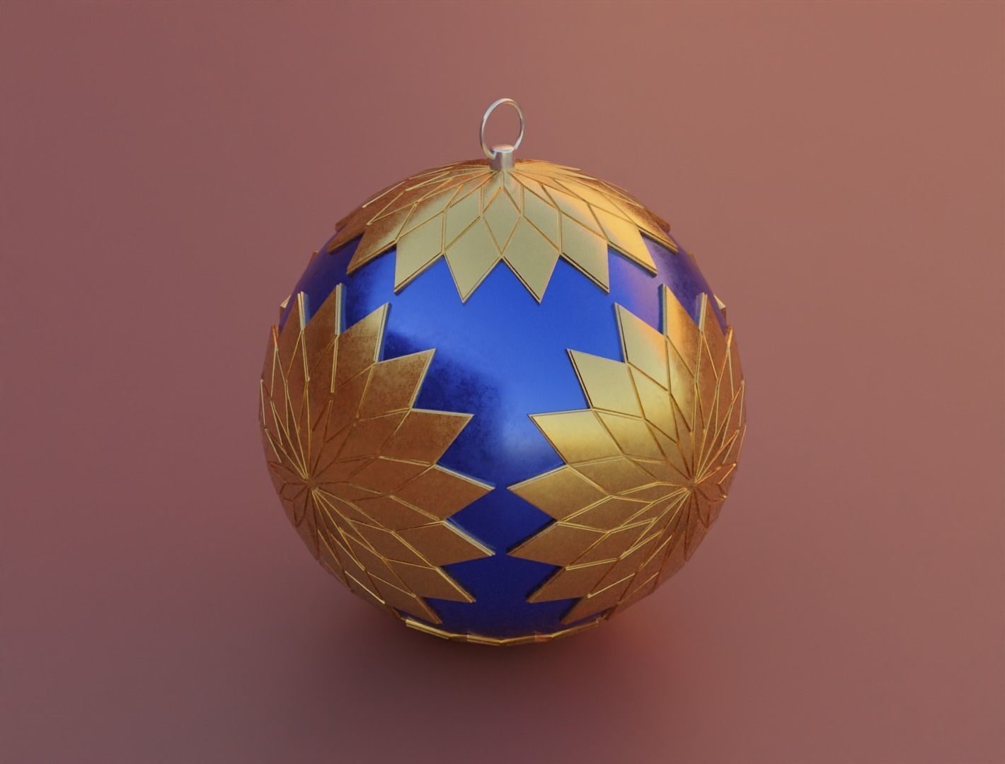 Christmas ornament 3D model for 3D print set 3D print model_18