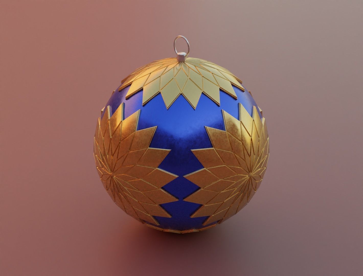 Christmas ornament 3D model for 3D print set 3D print model_17