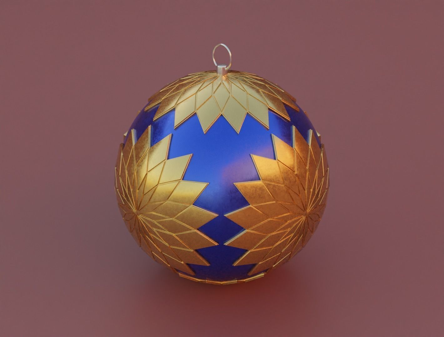Christmas ornament 3D model for 3D print set 3D print model_19
