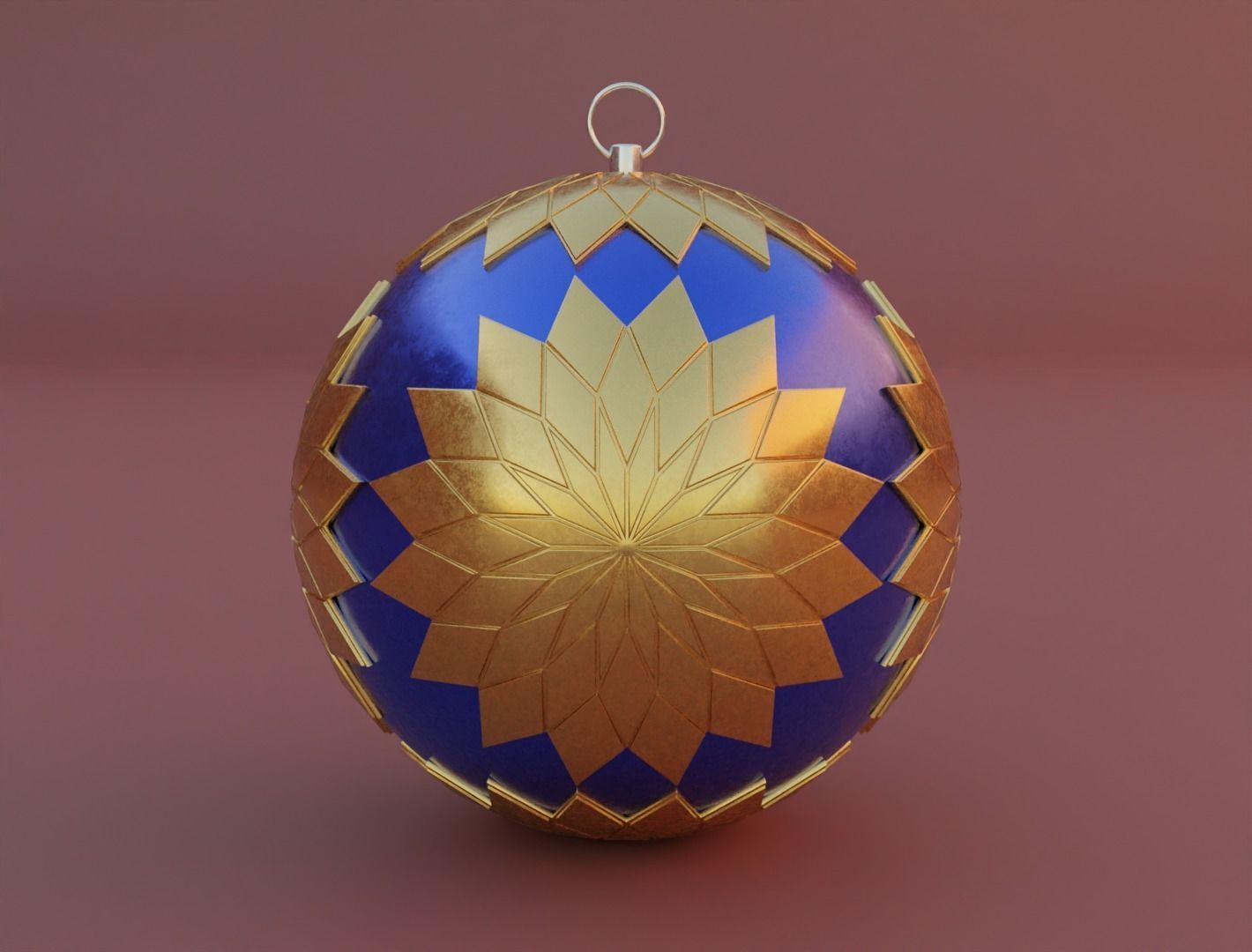 Christmas ornament 3D model for 3D print set 3D print model_12