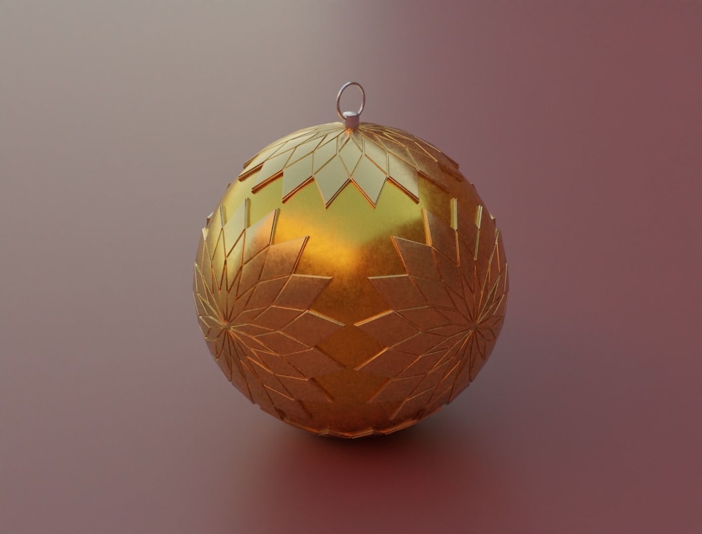 Christmas ornament 3D model for 3D print set 3D print model_40
