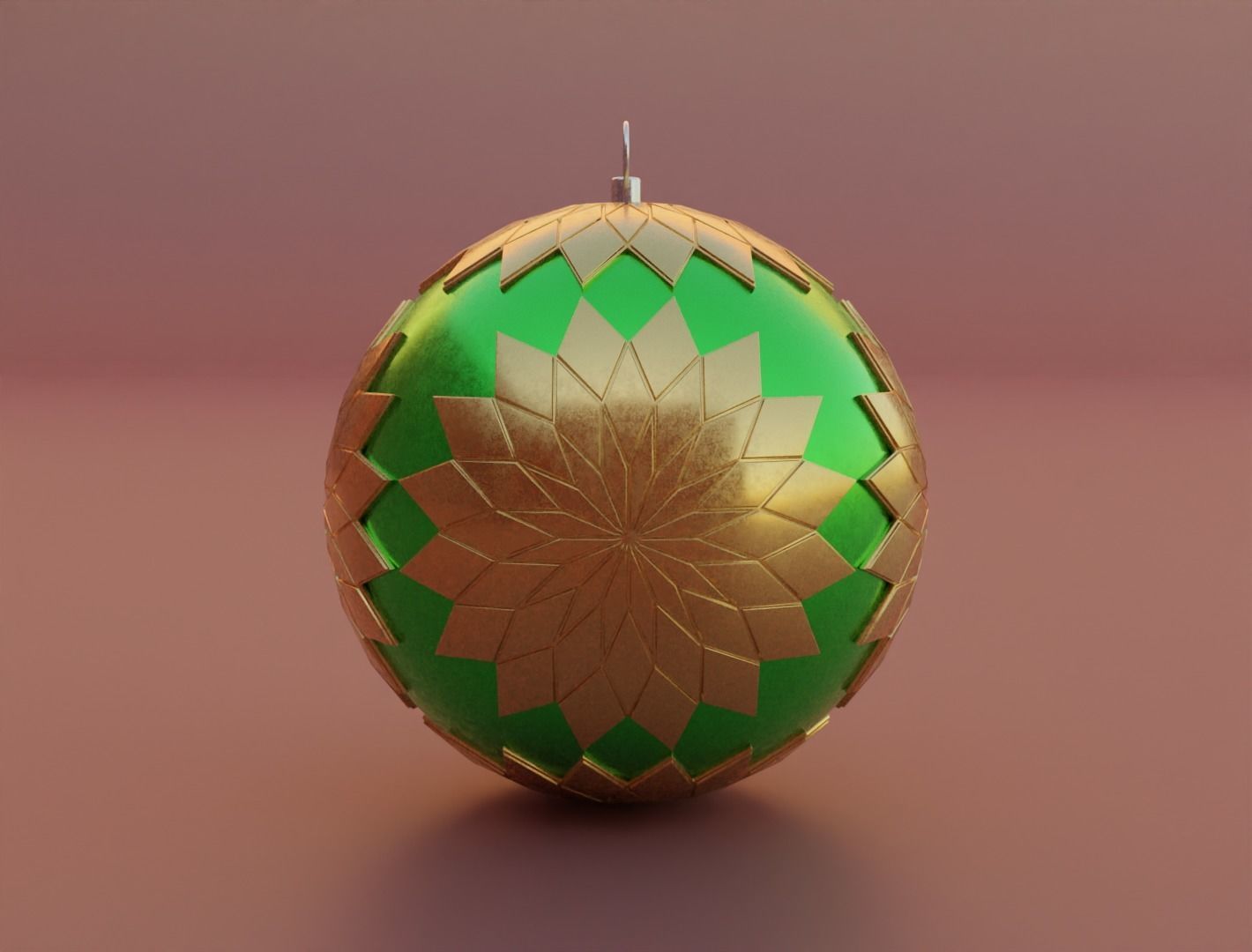 Christmas ornament 3D model for 3D print set 3D print model_24