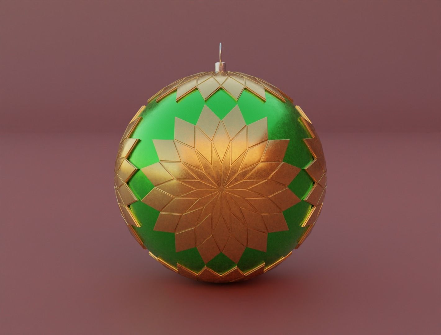 Christmas ornament 3D model for 3D print set 3D print model_25
