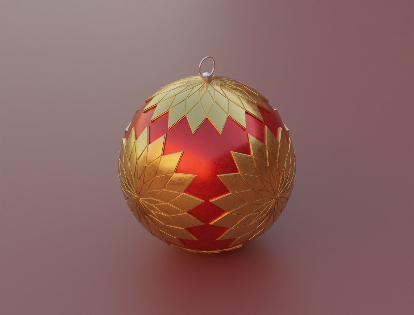 Christmas ornament 3D model for 3D print set 3D print model_10