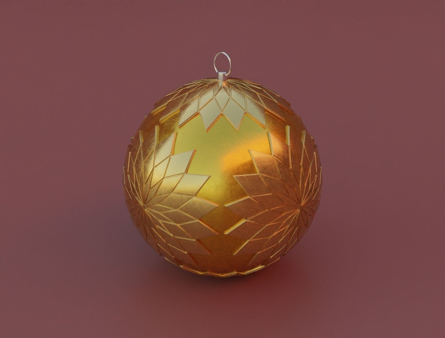 Christmas ornament 3D model for 3D print set 3D print model_39