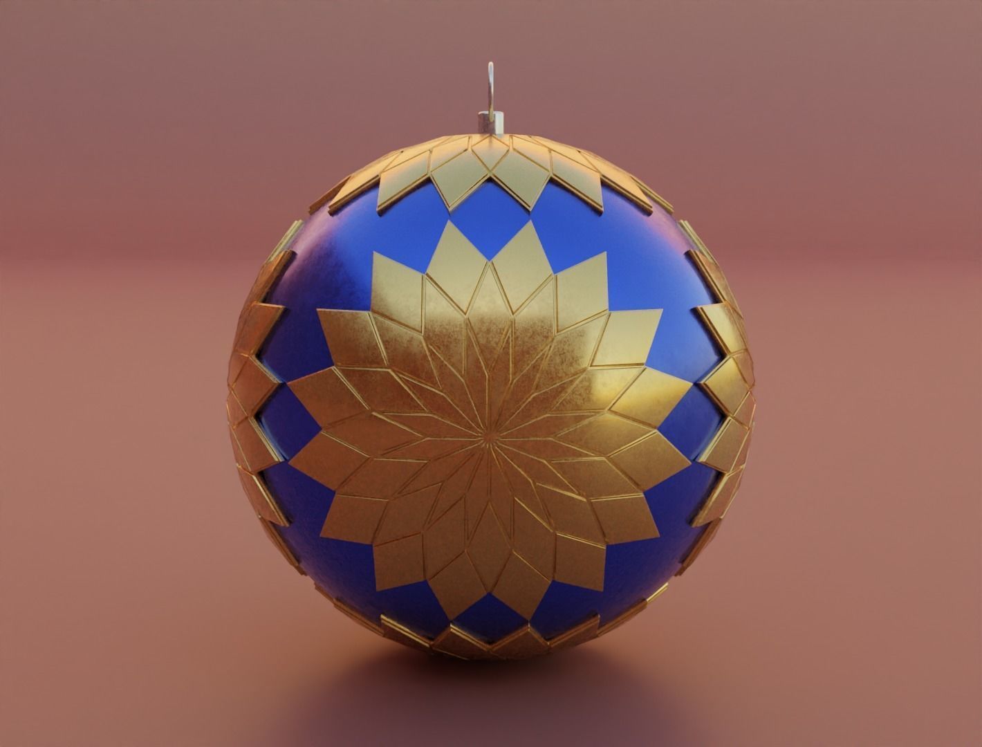 Christmas ornament 3D model for 3D print set 3D print model_14