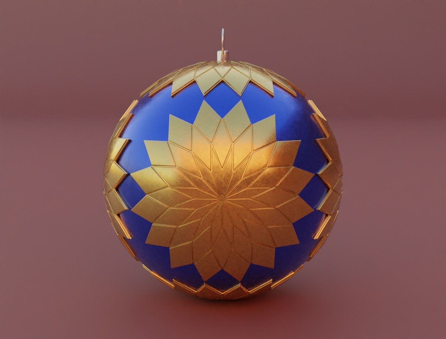 Christmas ornament 3D model for 3D print set 3D print model_15