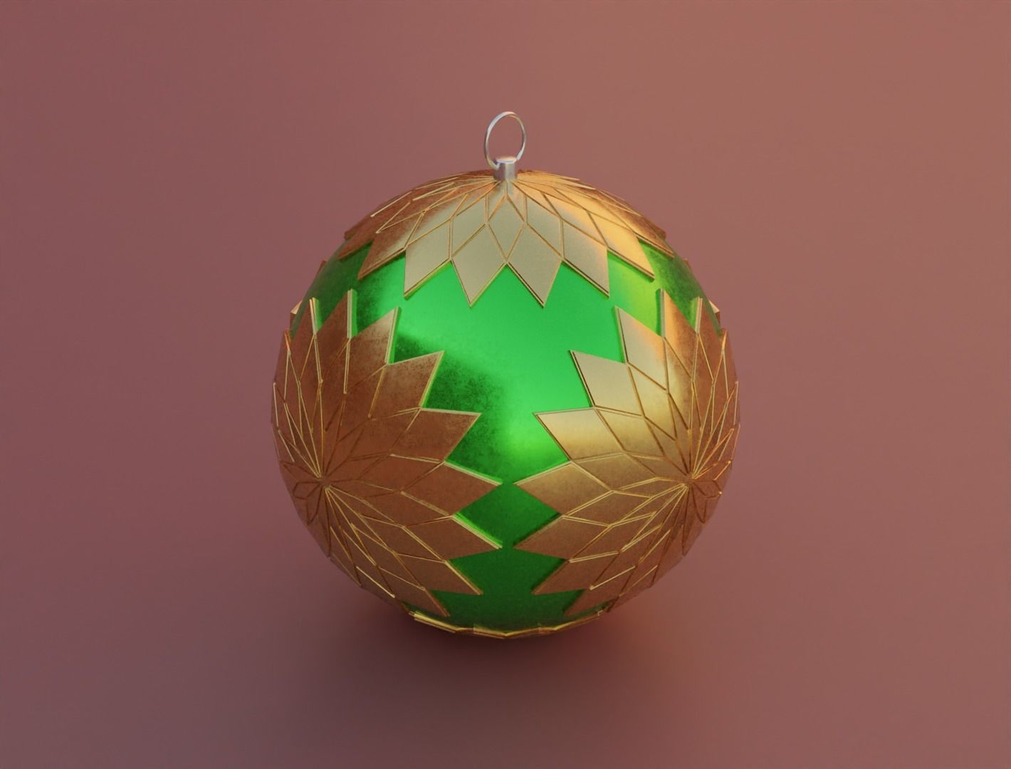 Christmas ornament 3D model for 3D print set 3D print model_28