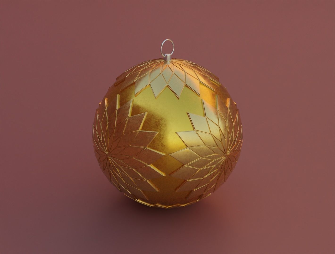 Christmas ornament 3D model for 3D print set 3D print model_38