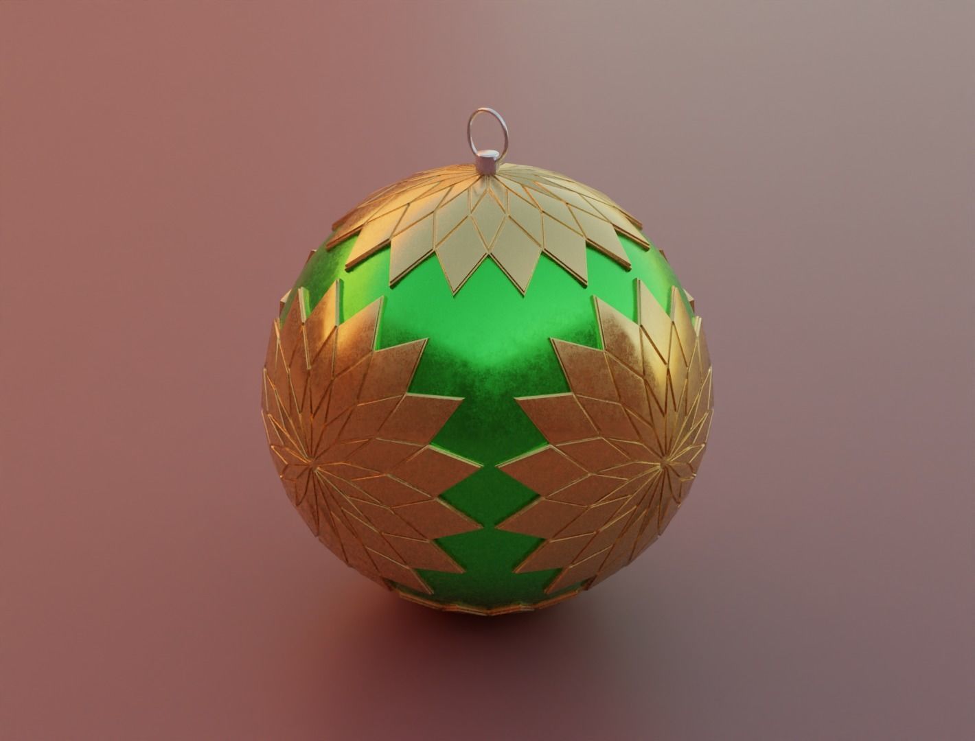 Christmas ornament 3D model for 3D print set 3D print model_27
