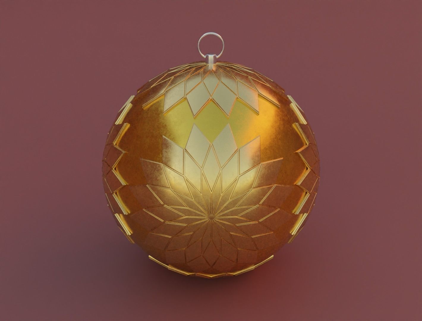 Christmas ornament 3D model for 3D print set 3D print model_32