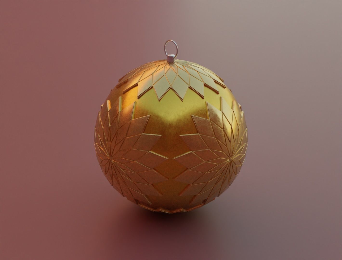 Christmas ornament 3D model for 3D print set 3D print model_37
