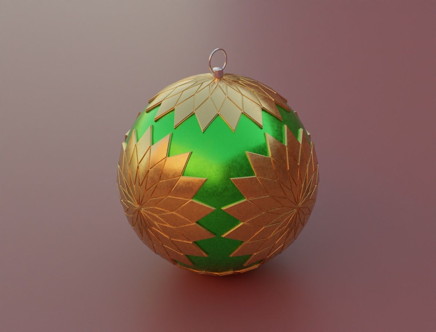 Christmas ornament 3D model for 3D print set 3D print model_30