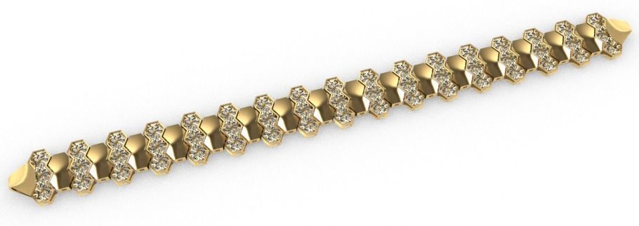 BRACELETS 50 MODELS 3D AND STL WITH SUPPOR READY TO 3D PRINTER 3D print model_12