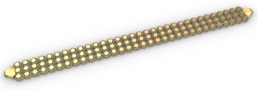 BRACELETS 50 MODELS 3D AND STL WITH SUPPOR READY TO 3D PRINTER 3D print model_10