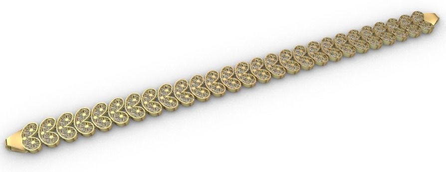 BRACELETS 50 MODELS 3D AND STL WITH SUPPOR READY TO 3D PRINTER 3D print model_2