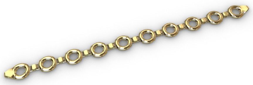 BRACELETS 50 MODELS 3D AND STL WITH SUPPOR READY TO 3D PRINTER 3D print model_49