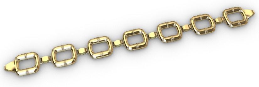 BRACELETS 50 MODELS 3D AND STL WITH SUPPOR READY TO 3D PRINTER 3D print model_48