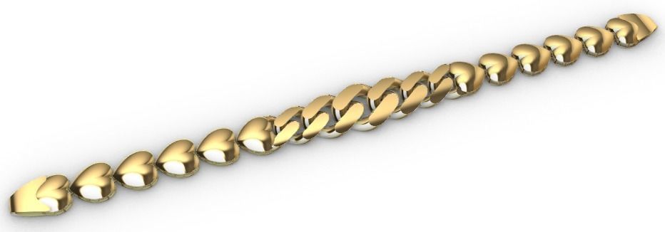 BRACELETS 50 MODELS 3D AND STL WITH SUPPOR READY TO 3D PRINTER 3D print model_25