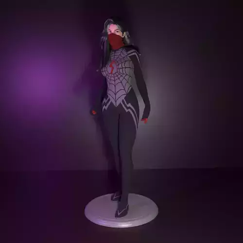 Silk - Cindy Moon 3D print model
